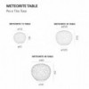 Lámpara sobremesa Meteorite table Artemide
