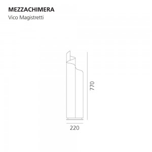 Mezzachimera de Artemide. Tienda online lámparas modernas para el hogar.
