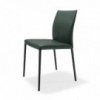 Silla Norma ML Couture de Cattelan Italia. Silla de acero. Sillas de diseño.