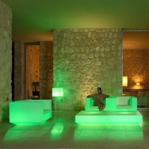 Butaca Vela con Tejido Náutico e Iluminación Led en el Interior | Vondom