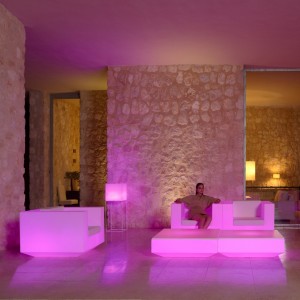Butaca Vela con Tejido Náutico e Iluminación Led en el Interior | Vondom