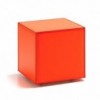 Pouf Kubo de Cattelan Italia. Poufs tapizados en cuero. Poufs modernos.