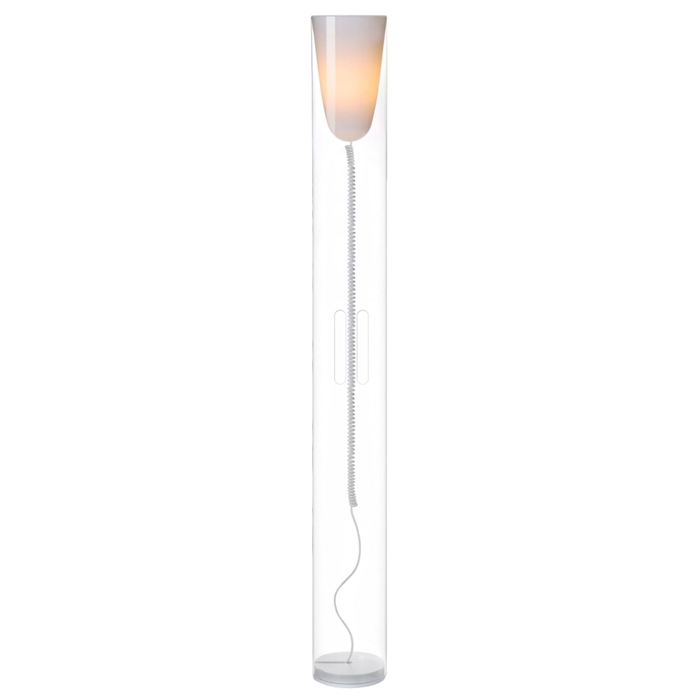 Lámpara suelo Toobe de Kartell ideal para salón, oficinas o dormitorios.