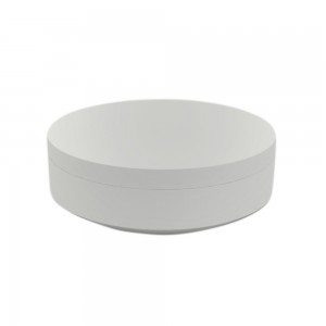 Puff Redondo Ø 120 Vela con Tela Náutica Resistente al Sol y Luz Led