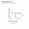 Lámpara Tolomeo Micro LED Sobremesa Artemide | Compacta y eficiente