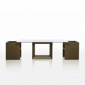 Mesa Vela para Interior y Exterior con Luces Led en el Interior | Vondom