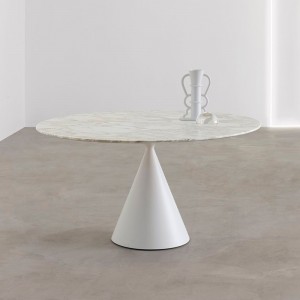 Mesa Clay Encimera Mármol para comedor de Desalto. Mesas italianas modernas.