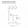 Lámpara sobremesa Tolomeo Mega LED Artemide