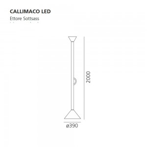 Callimaco Led de Artemide. Tienda online lamparas modernas.