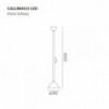Callimaco Led de Artemide. Tienda online lamparas modernas.