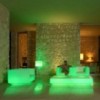 Lámpara Cubo Vela en Varios Tamaños con Luz Led | Diseño de Vondom