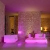 Lámpara Cubo Vela en Varios Tamaños con Luz Led | Diseño de Vondom