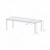 Mesa Helsinki 30 extensible de Desalto. Mesas y sillas de diseño italiano.