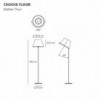 Lámpara pie Choose Floor Artemide