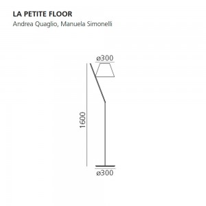 Lámpara pie La Petite Floor Artemide