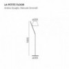 Lámpara pie La Petite Floor Artemide