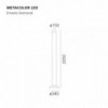 Metacolor Led Artemide. Tienda online lámparas originales de interior.