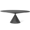 Mesa Clay Stone de Desalto. Mesa comedor de diseño moderno para salones.