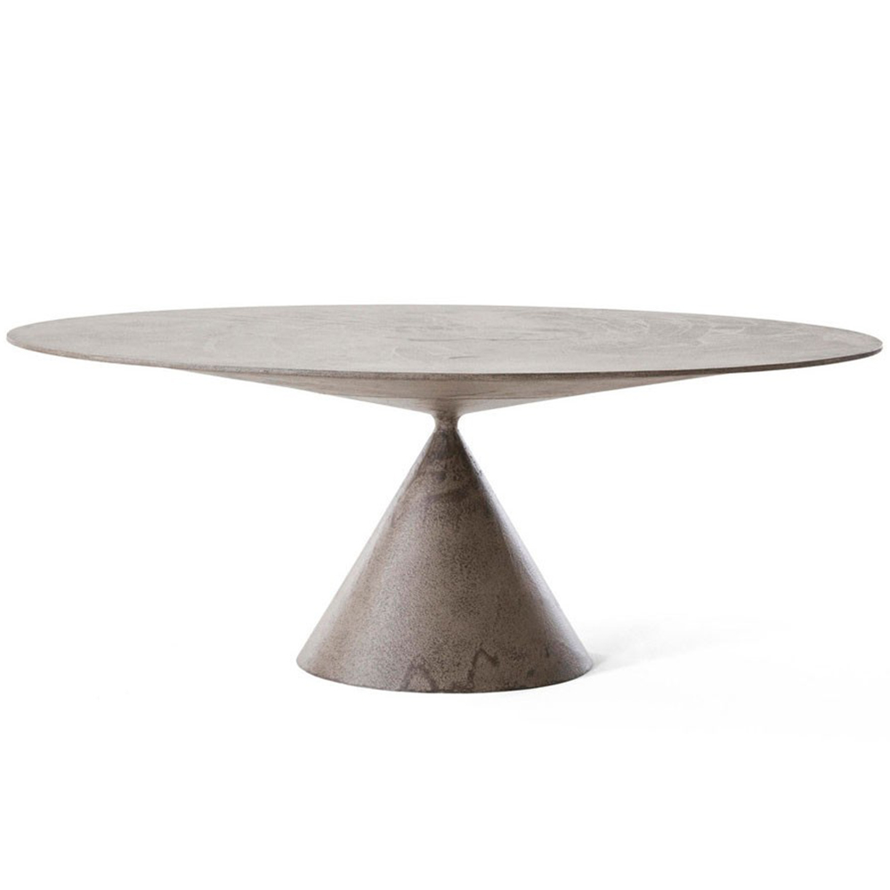 Mesa moderna Clay de cerámica de Desalto. Mesas para comedor de diseño.