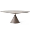 Mesa moderna Clay de cerámica de Desalto. Mesas para comedor de diseño.