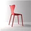 Silla Love inspirada en el amor. Silla exterior de Vondom