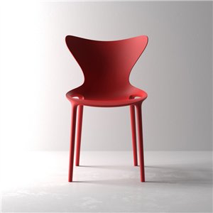 Silla Love inspirada en el amor. Silla exterior de Vondom