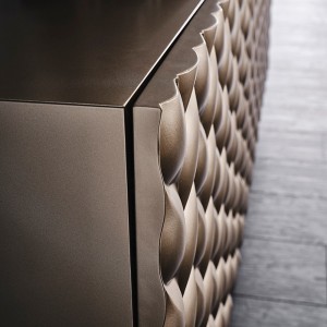 Aparador Lavander de Cattelan Italia. Aparador con puertas en poliuretano.