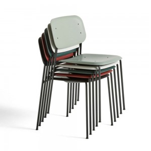 Silla Soft Edge 45 de gran diseño moderno para espacios interiores catálogo de Hay.