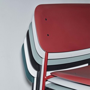 Silla Soft Edge 45 de gran diseño moderno para espacios interiores catálogo de Hay.