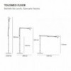 Lámpara pie Tolomeo Floor Artemide
