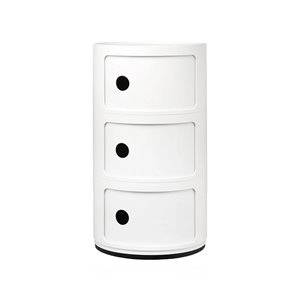 Contenedor mesita Componibili Kartell. Ideal para dormitorios o salones.