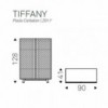Aparador Tiffany de Cattelan Italia con luz opcional.