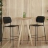 Taburete Soft Edge 95 de polipropileno de gran diseño moderno para espacios interiores de Hay