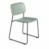 Silla Soft Edge 50 de madera de gran diseño moderno para espacios interiores catálogo Hay