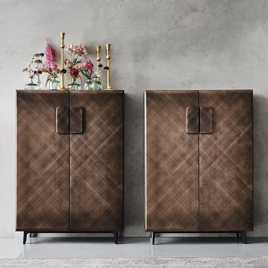 Aparador Tudor de Cattelan Italia. Aparador de diseño moderno para salón.