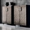 Aparador Tudor de Cattelan Italia. Aparador de diseño moderno para salón.
