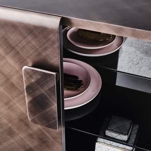 Aparador Tudor de Cattelan Italia. Aparador de diseño moderno para salón.