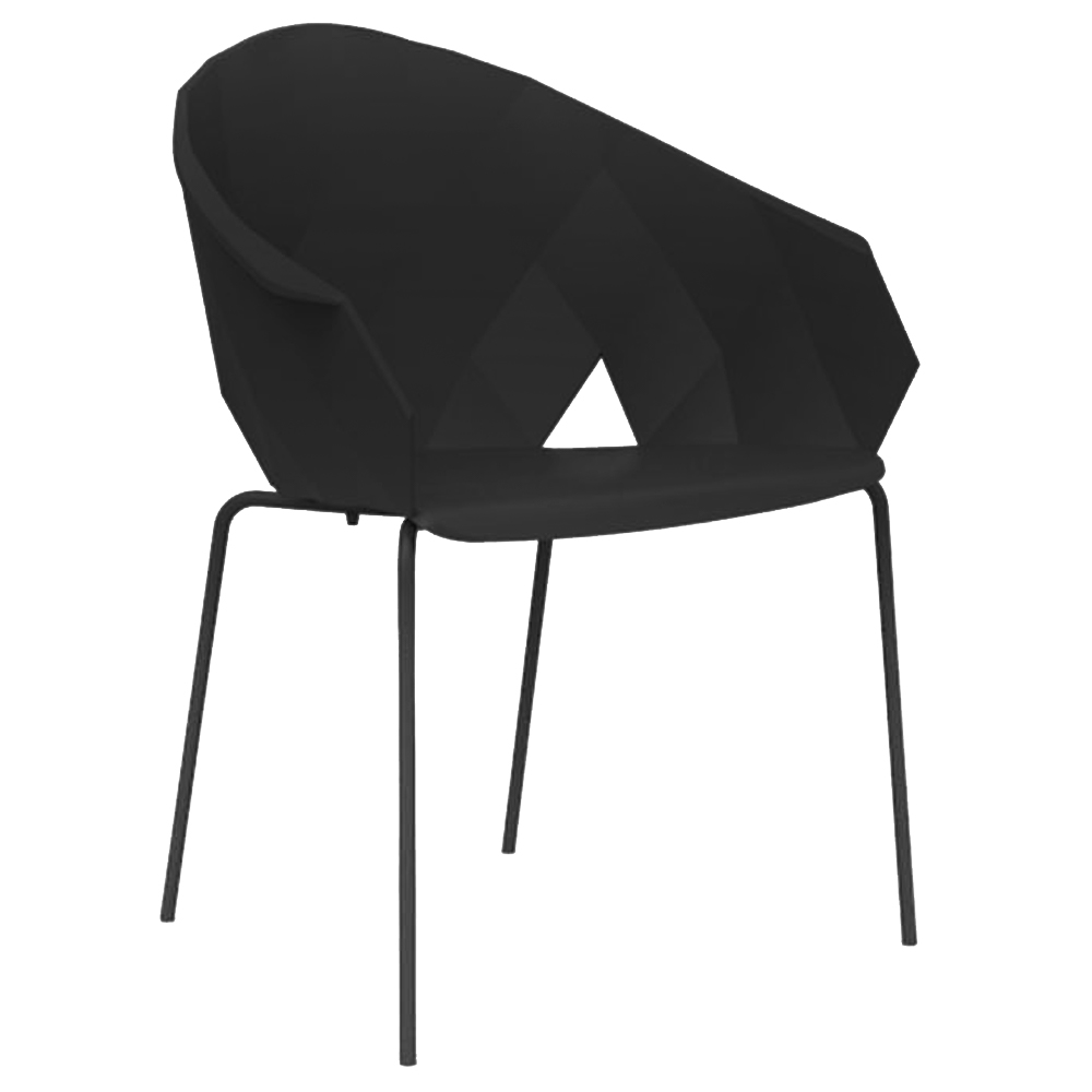 Silla Vases Apilable con Acabado en Mate Diseñada por Vondom