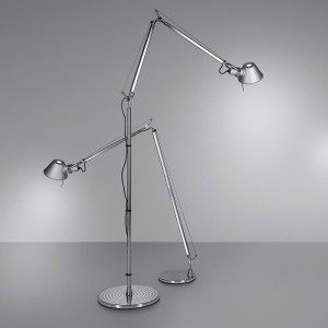 Tolomeo Reading Floor - Aluminium
