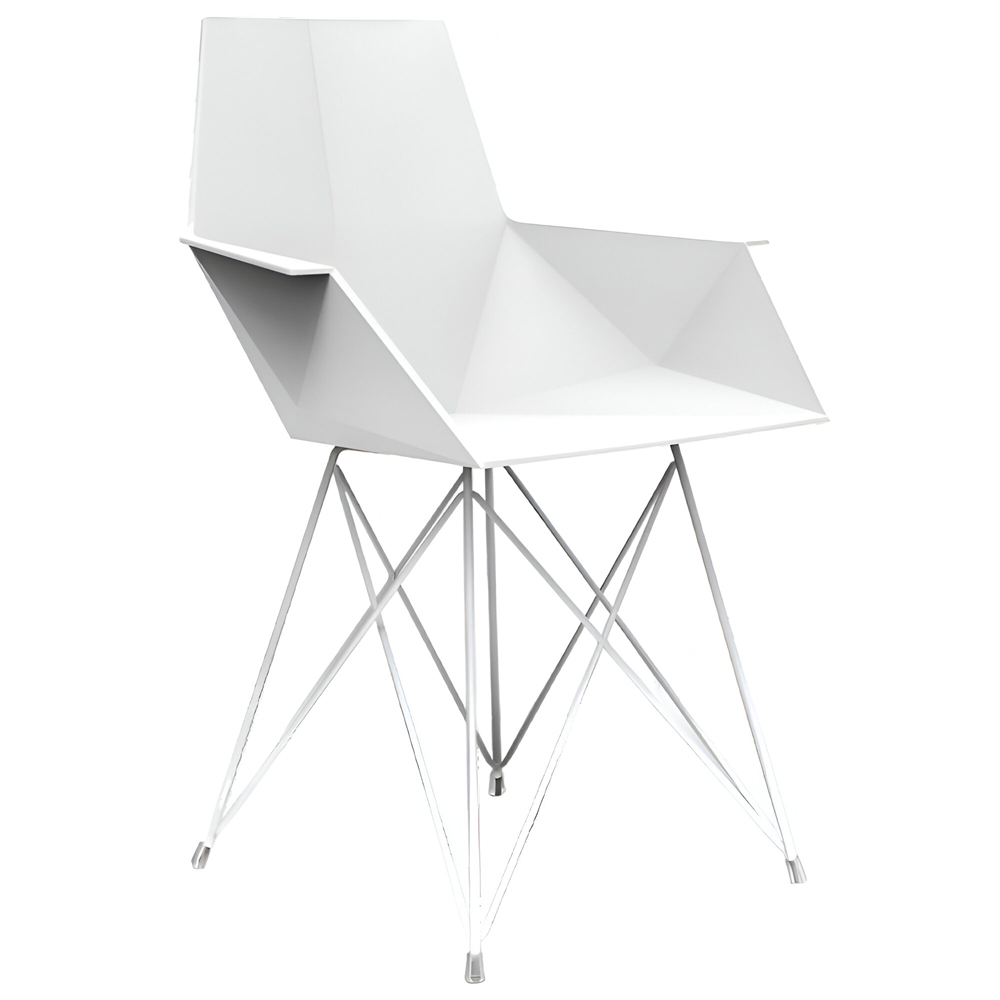 Sillón Faz Inox para Interior y Exterior Acabado en Mate | Vondom