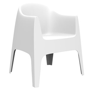 Sillón Solid de Diseño Apilable para Espacios al Aire Libre | Vondom