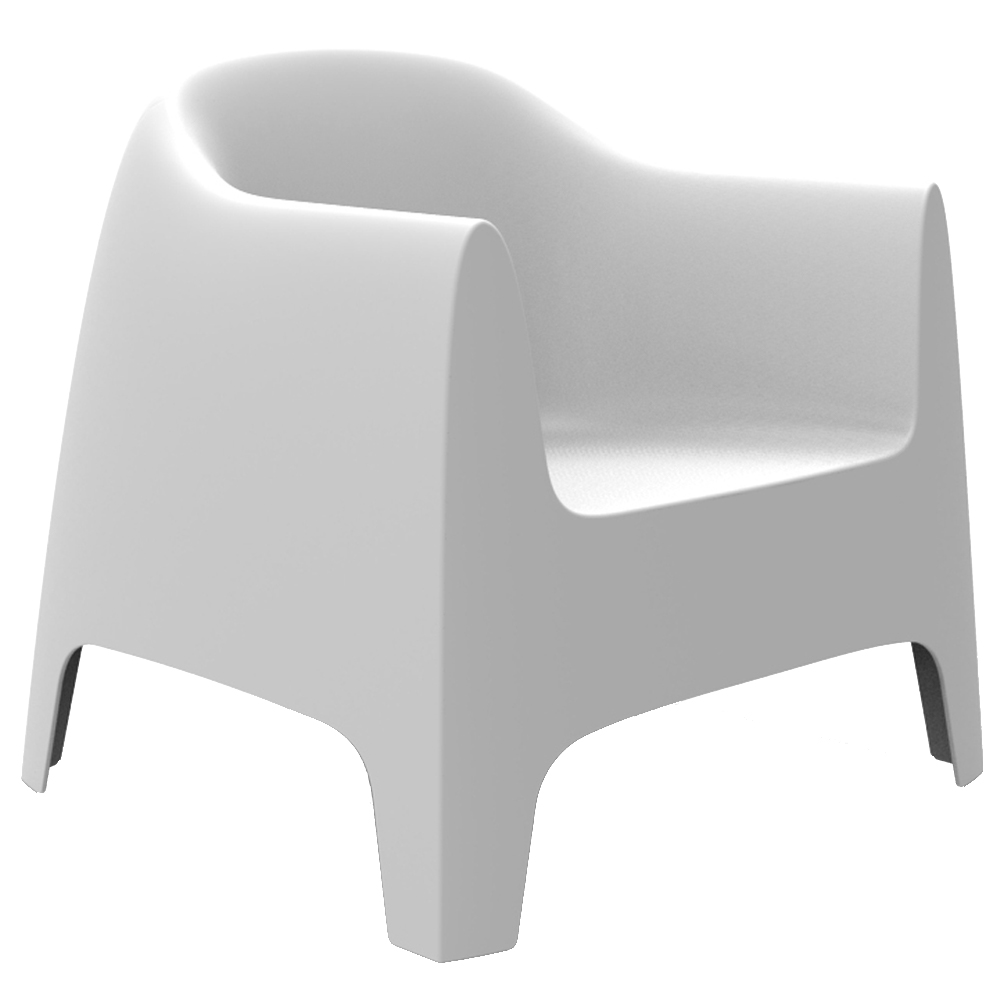 Butaca Solid Apilable para Espacios Exteriores Diseñada por Vondom