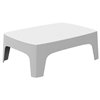 Mesa baja Solid de Diseño Apilable para Espacios Exteriores | Vondom