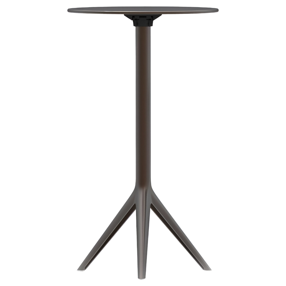 Mesa alta Mari-Sol pie Ø62 de Vondom. Muebles y complementos de exterior.