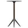 Mesa alta Mari-Sol pie Ø62 de Vondom. Muebles y complementos de exterior.