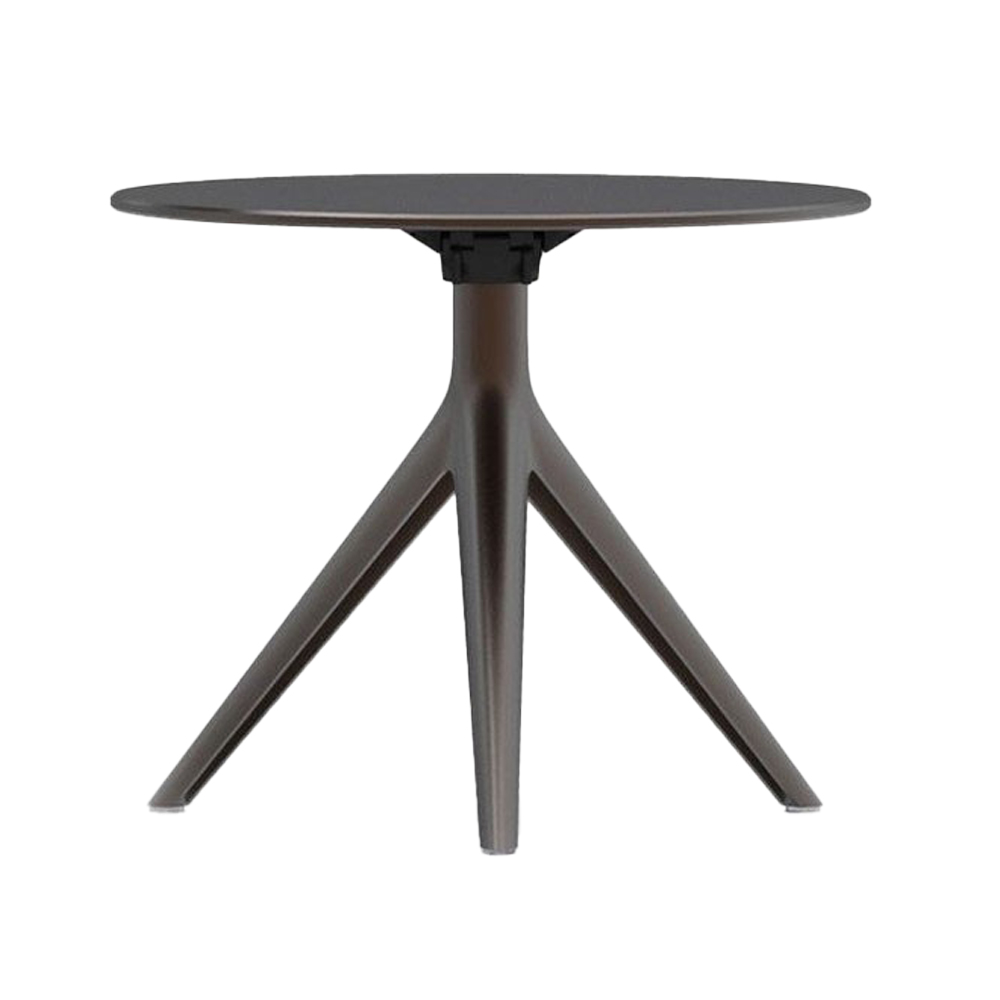 Mesa auxiliar Mari-Sol pie Ø62 de Vondom. Muebles y complementos de exterior.