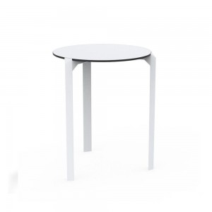 Mesa Quartz redonda HPL y Resina con Doble Pared Diseñada por Vondom