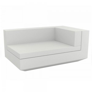 Sofá Modulo Brazo Chaise Longue Vela con Tacos Antideslizantes