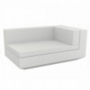 Sofá Modulo Brazo Chaise Longue Vela con Tacos Antideslizantes