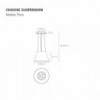 Choose suspensión de Artemide. Tienda online lámparas modernas.